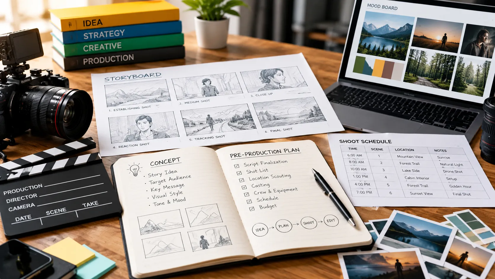 Pre-Production and Creative Direction