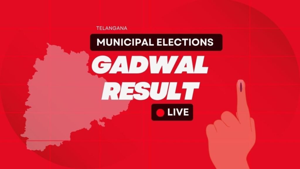 Gadwal Municipality, Telangana Urban Local Bodies Elections Results 2026 LIVE: INC: 16, BRS: 11, BJP: 7, OTH: 3 at 01:20 PM | Elections News