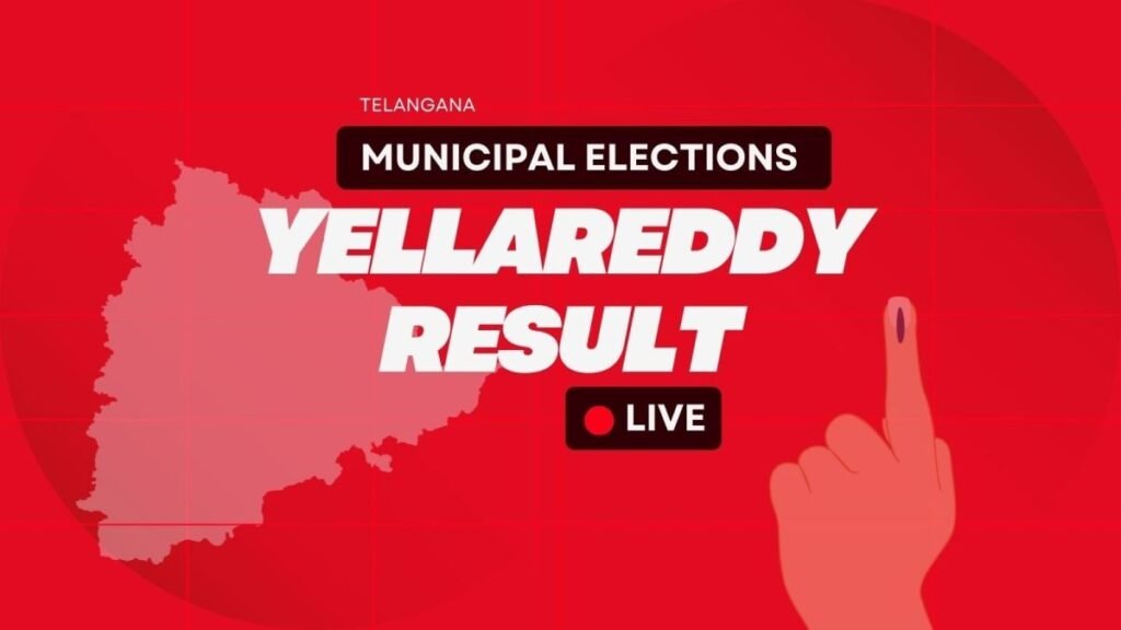 Yellareddy Municipality, Telangana Urban Local Bodies Elections Results 2026 LIVE: INC: 10, BRS: 1, OTH: 1, BJP: 0 at 11:40 AM | Elections News