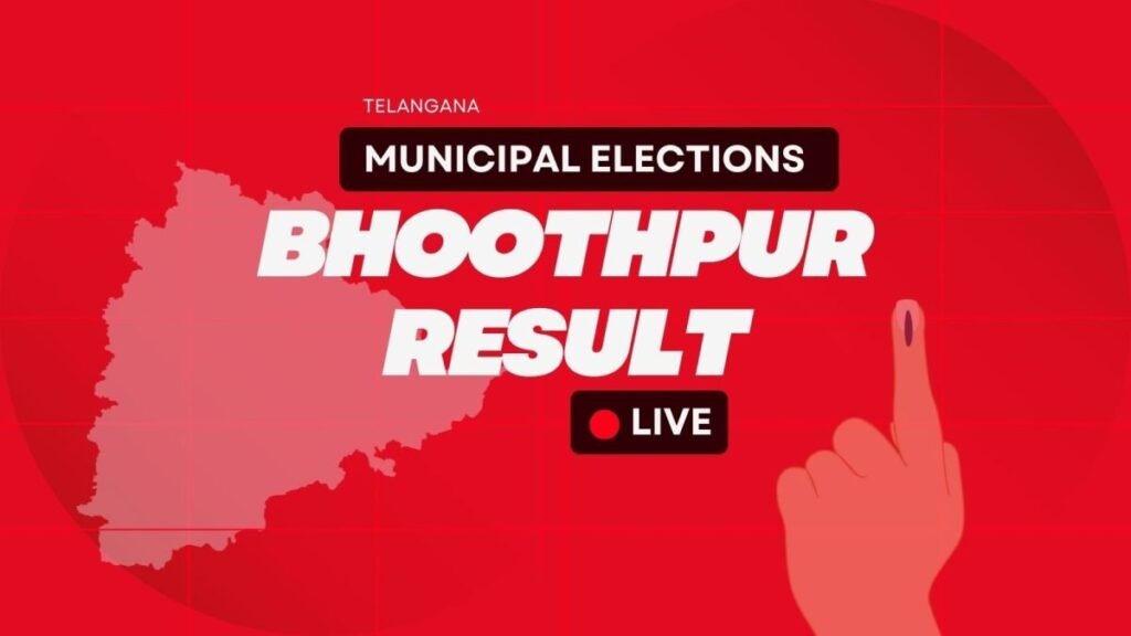 Bhoothpur Municipality, Telangana Urban Local Bodies Elections Results 2026 LIVE: INC: 7, BJP: 2, BRS: 1, OTH: 0 at 12:11 PM | Elections News