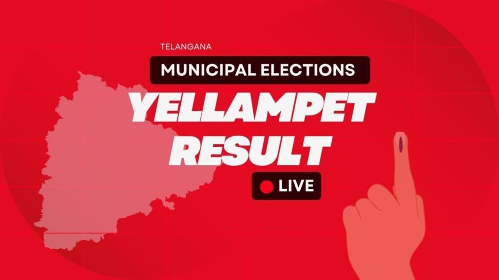 Yellampet Municipality, Telangana Urban Local Bodies Elections Results 2026 LIVE: BRS: 12, INC: 8, BJP: 4, OTH: 0 at 03:00 PM | Elections News