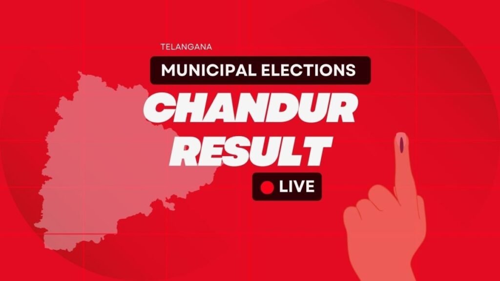 Chandur Municipality, Telangana Urban Local Bodies Elections Results 2026 LIVE: INC: 6, BRS: 3, OTH: 1, BJP: 0 at 12:02 PM | Elections News