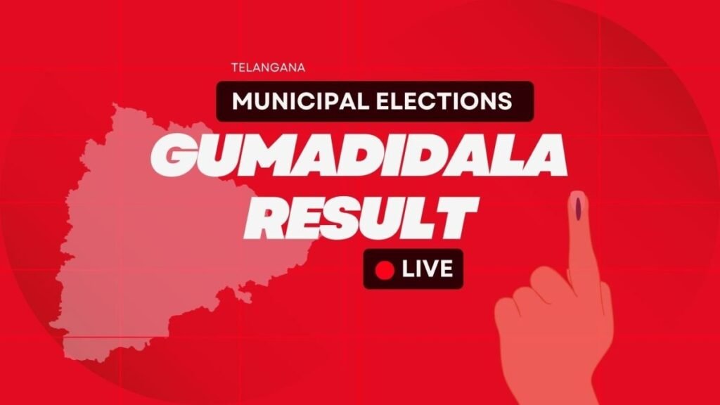 Gumadidala Municipality, Telangana Urban Local Bodies Elections Results 2026 LIVE: BRS: 15, INC: 4, BJP: 2, OTH: 1 at 12:03 PM | Elections News