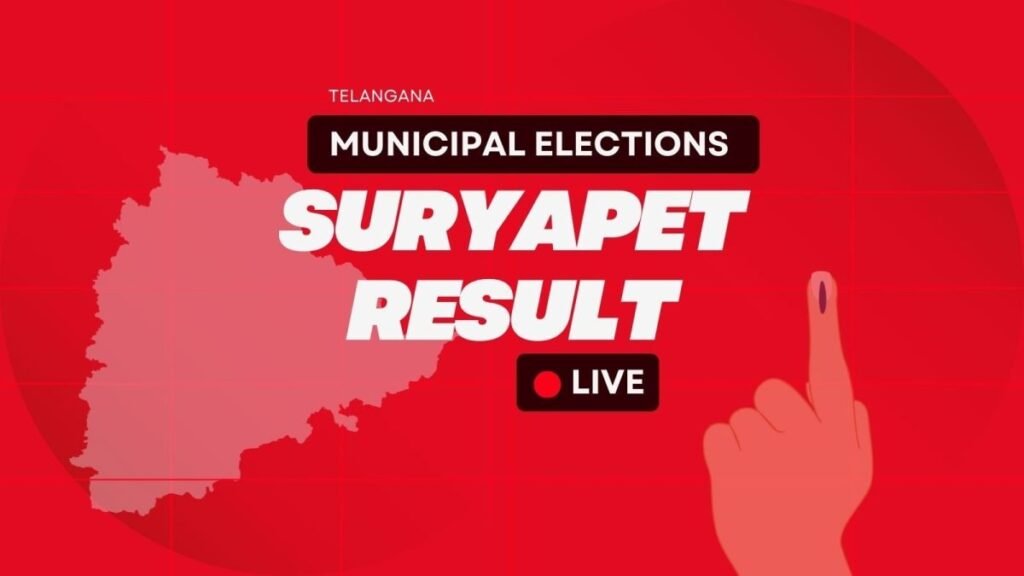 Suryapet Municipality, Telangana Urban Local Bodies Elections Results 2026 LIVE: INC: 31, BRS: 13, OTH: 3, BJP: 1 at 03:00 PM | Elections News