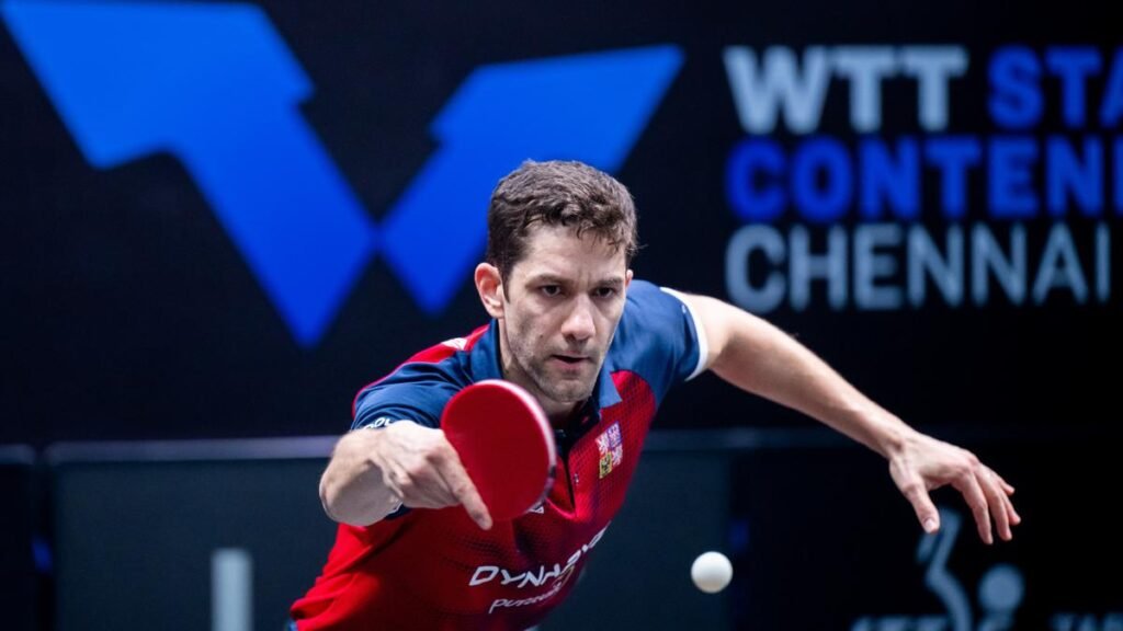 WTT Star Contender Table Tennis: Lubomir Jancarik upsets Manav Thakkar in second round