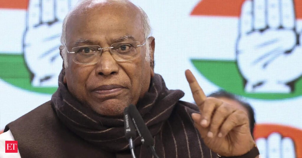 Mallikarjun Kharge flags expunging of big portions of speech in Rajya Sabha