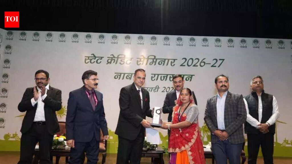 Nabard projects 4.8L cr priority sector credit for state in FY 26-27 | Jaipur News