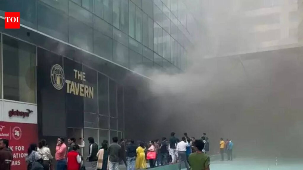 10.5k techies, visitors evacuated after fire breaks out at Sec V pub | Kolkata News