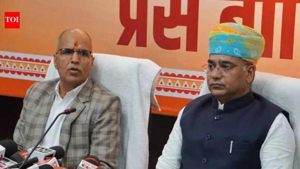 Uproar in House after min confirms action against IAS officer in Jal Jeevan Mission cases | Jaipur News