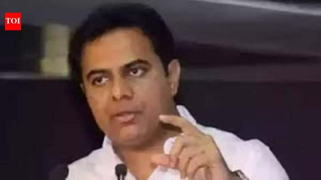 Telangana municipal election results: Verdict reflects public dissatisfaction with Congress, says KT Rama Rao | Hyderabad News