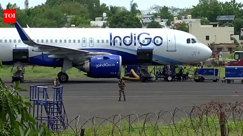 Second bomb scare in 24 hours: IndiGo Kolkata–Shillong flight gets threat note written with lipstick | India News