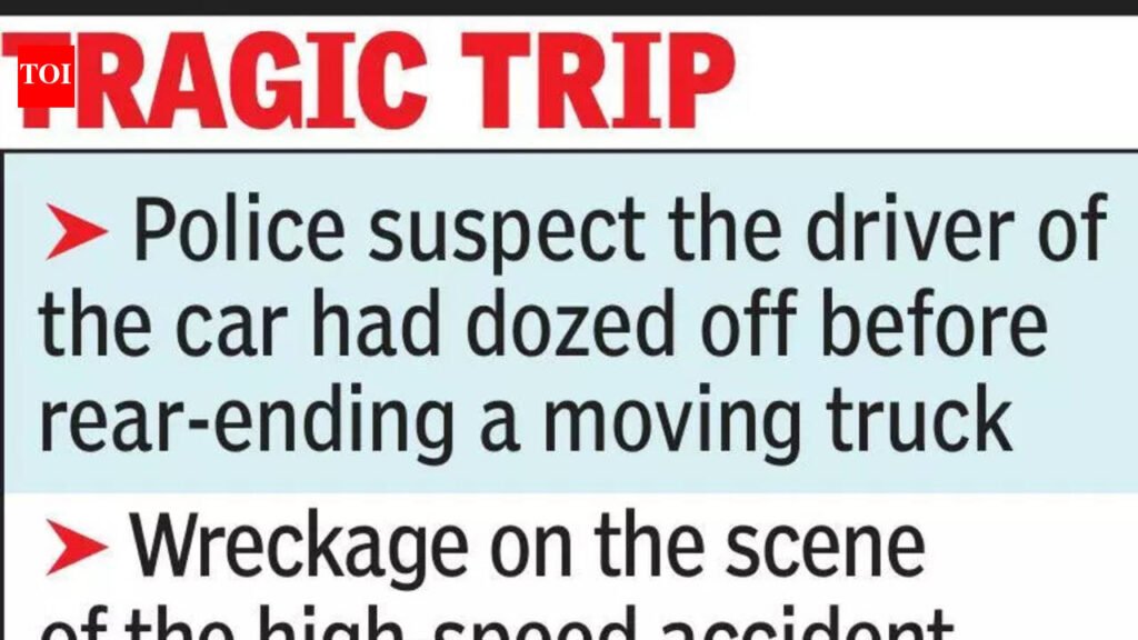 5 from MP on temple tour die in crash enroute to Khatu Shyam Ji | Jaipur News