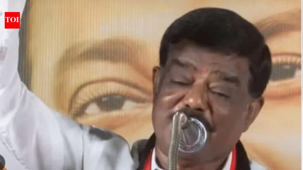 DMK functionary Sivaji Krishnamoorthy gets 2 years jail for obscene speech against TN governor, political leaders | Chennai News