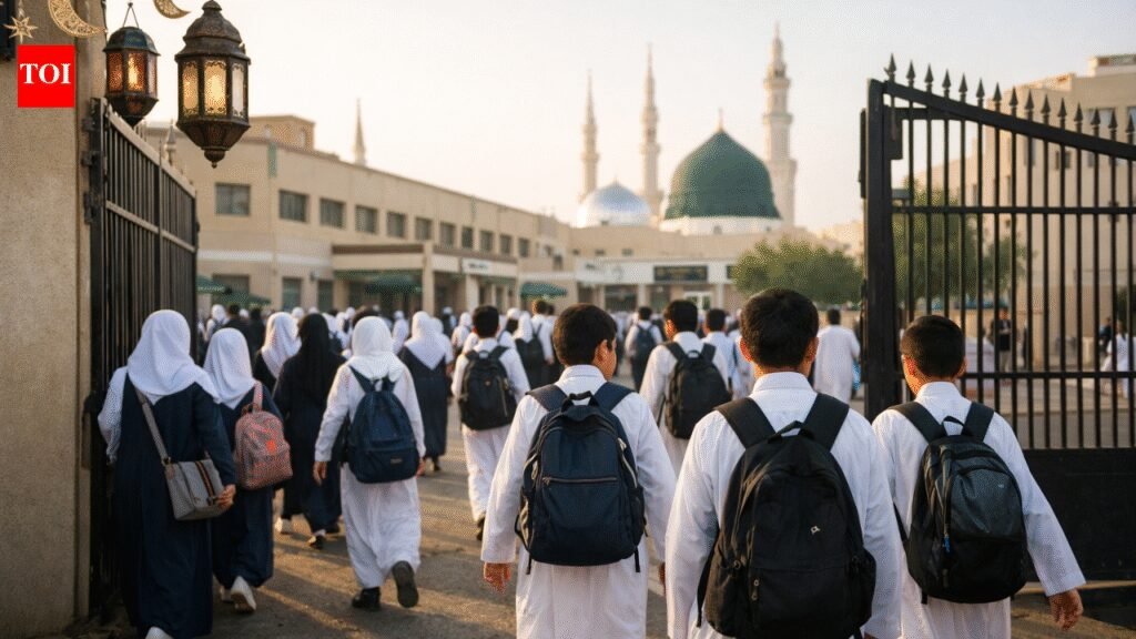 Saudi Arabia: Madinah education department announces revised school timings for Ramadan | World News
