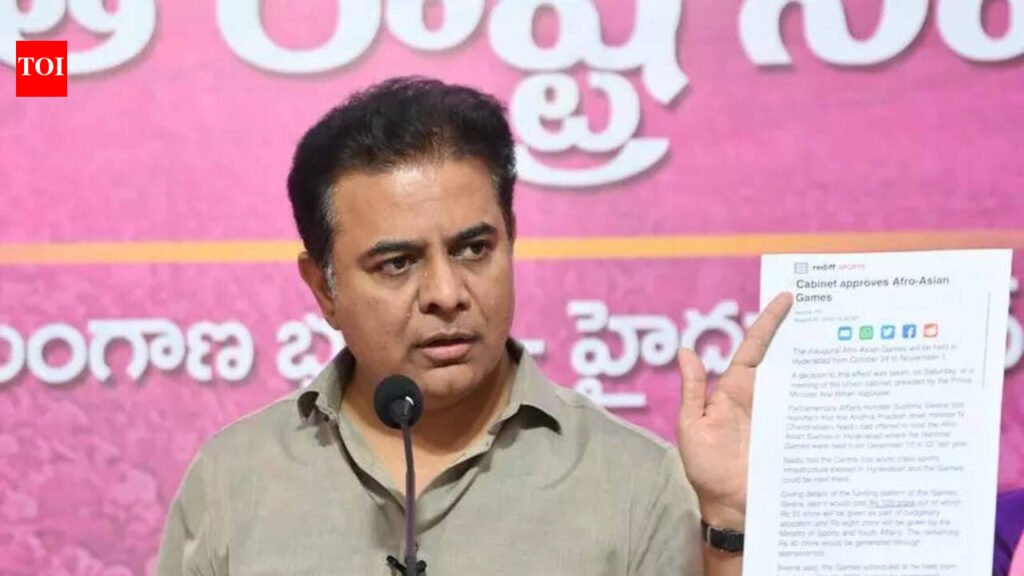 BRS wanted to ally with CPI for Singareni workers: KTR | Hyderabad News