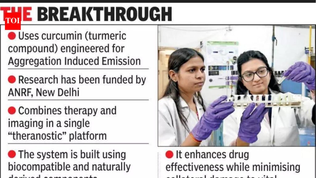 Smart curcumin system could redefine chemotherapy | Vadodara News
