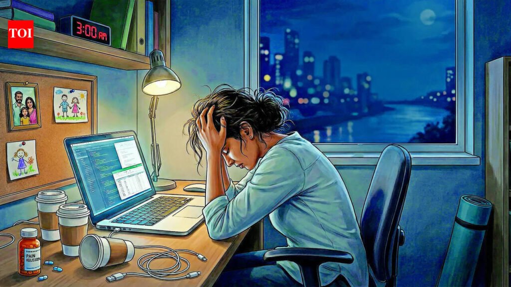 LOGGED IN, BURNED OUT | Ahmedabad News