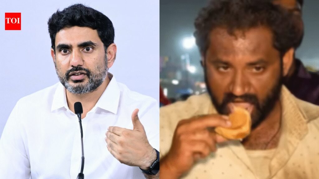 ‘Dear brother Vali, I am deeply sorry’: Nara Lokash extends support to Medaram Jatara vendor after ‘food jihad’ row | Vijayawada News