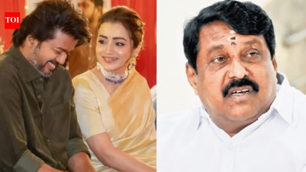 ‘Distasteful, inappropriate’: Trisha slams Tamil Nadu BJP chief Nainar Nagenthran’s remarks amid TVK Vijay row | Chennai News