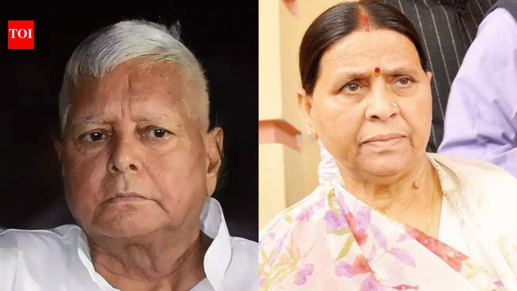 Land-for-job CBI case: Delhi court frames charges against Lalu Prasad, Rabri Devi; couple says ‘ready to face trial’