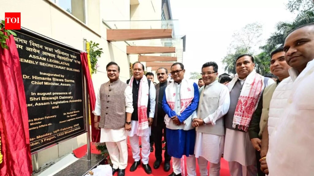 Himanta opens new assembly secretariat building | Guwahati News
