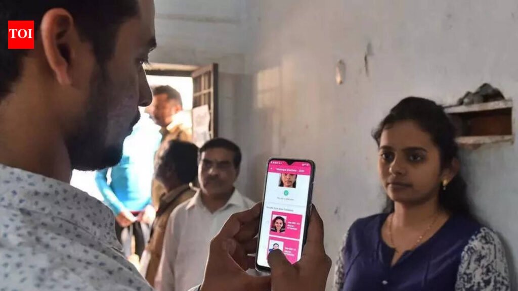 Tech glitches, staff crunch hit booth-level electoral mapping | Hyderabad News