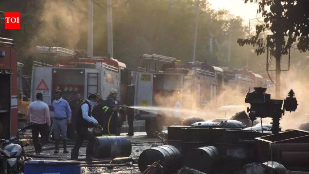 Chemical drums explode in steel factory in Faridabad, 35 injured | Gurgaon News