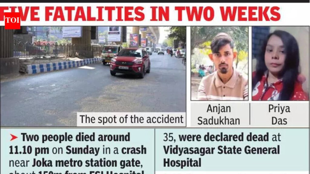 Two more die in accident near Joka ESI stretch | Kolkata News