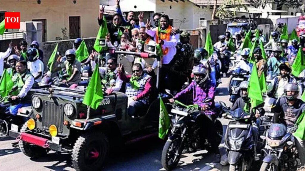 Bike rallies, padyatras in Ranchi as poll campaigning intensifies | Ranchi News