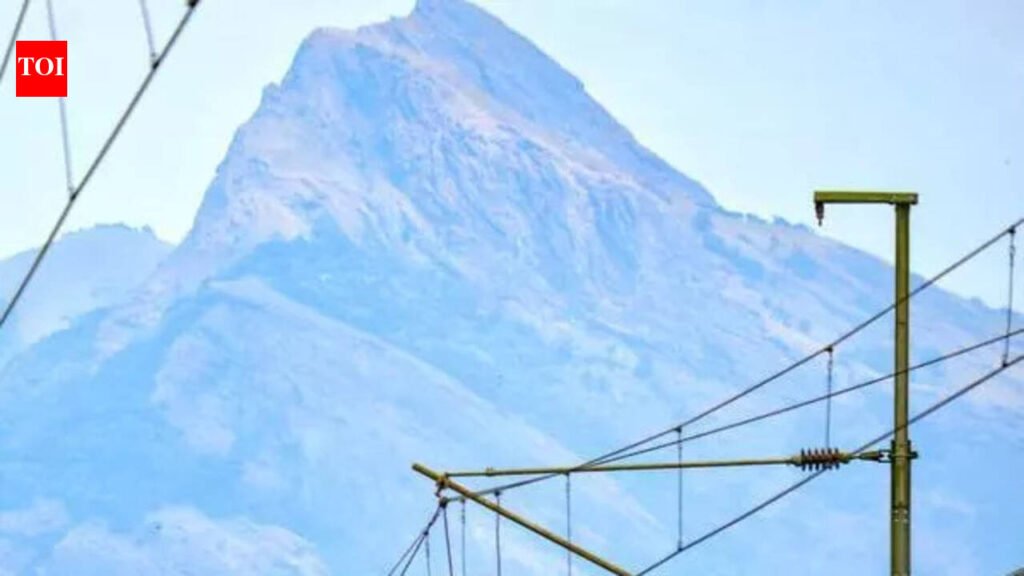 South Western Railway reaches 96% electrification, saving Rs 1,345 crore in three years | Bengaluru News