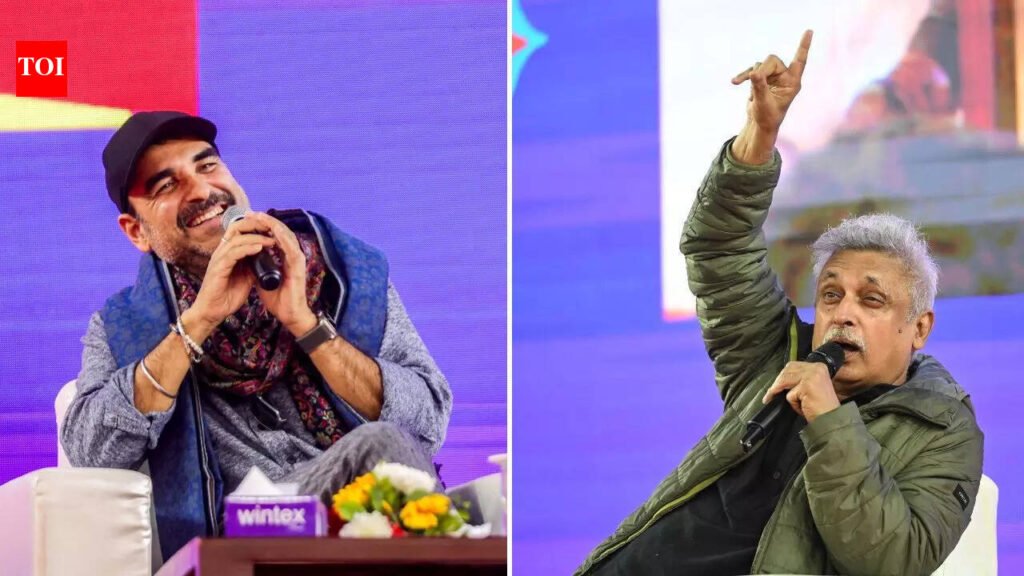 Piyush Mishra and Pankaj Tripathi bring wit and wisdom to DU Lit Fest | Delhi News