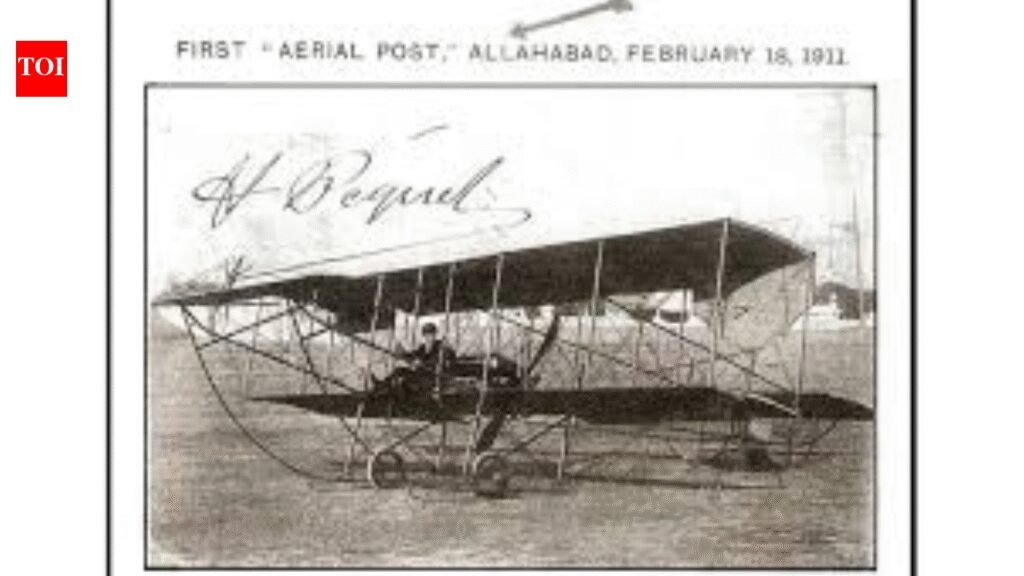 This day, that year: When India launched the world’s first official airmail service | India News