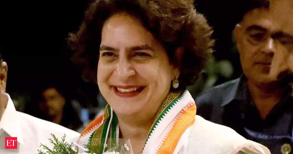 Priyanka Gandhi lands in Assam; party accuses BJP of harboring ‘corrupt old Congress leaders’
