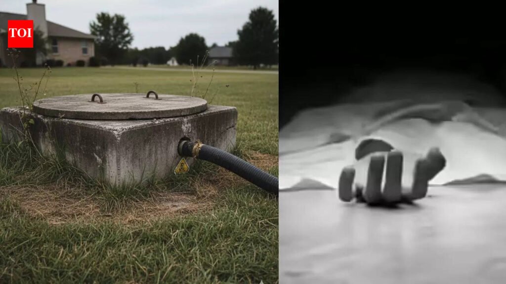 2 men suffocate to death while cleaning septic tank in Bengaluru | Bengaluru News