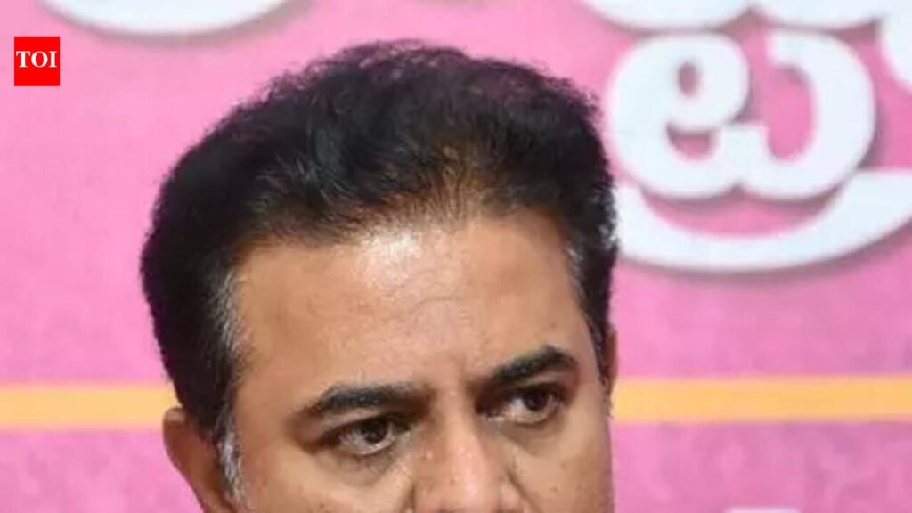 Allocate funds for Cong poll promises in budget: KTR tells govt | Hyderabad News