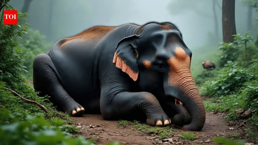 Deaths of three elephants in Vellore district: Reason revealed after three months | Coimbatore News