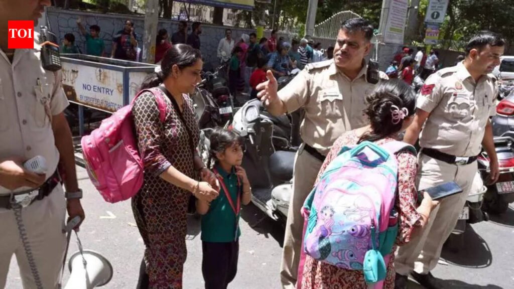Bomb hoaxes at Delhi, Noida schools; Boardexams continue | Delhi News