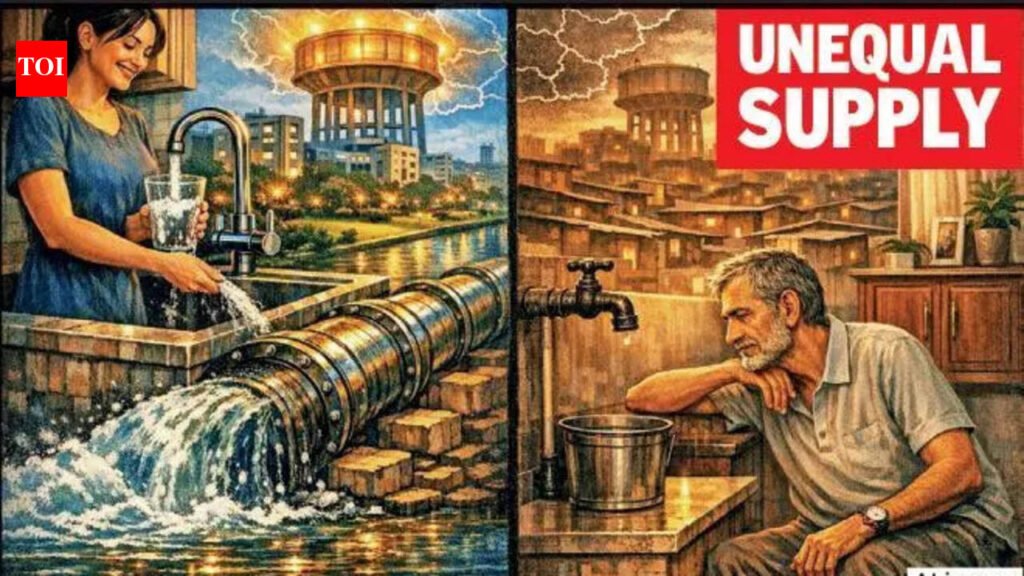 Only 2.4% consumers get 24×7 water supply in Nagpur | Nagpur News