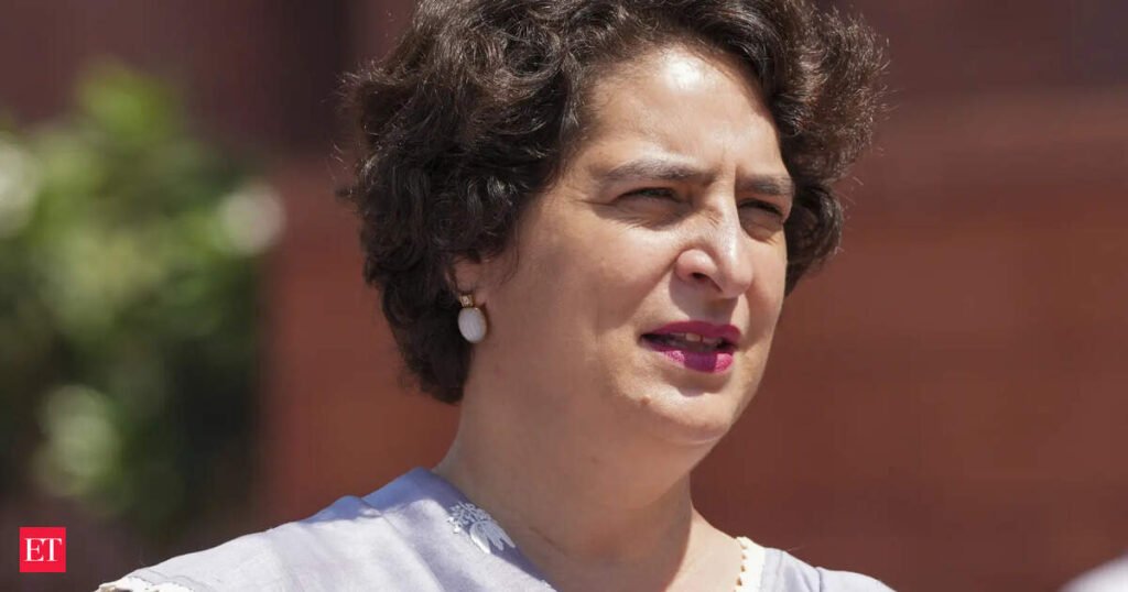 Senior Congress leader Priyanka Gandhi starts two-day tour of poll-bound Assam