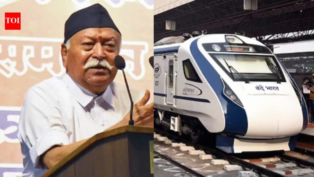 Vande Bharat Train Attack: RSS Chief Mohan Bhagwat Targeted in UP | Lucknow News