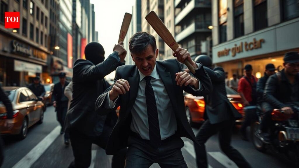 Gurgaon Road Rage: HR executive on way home thrashed with bats in road rage in Gurgaon | Gurgaon News