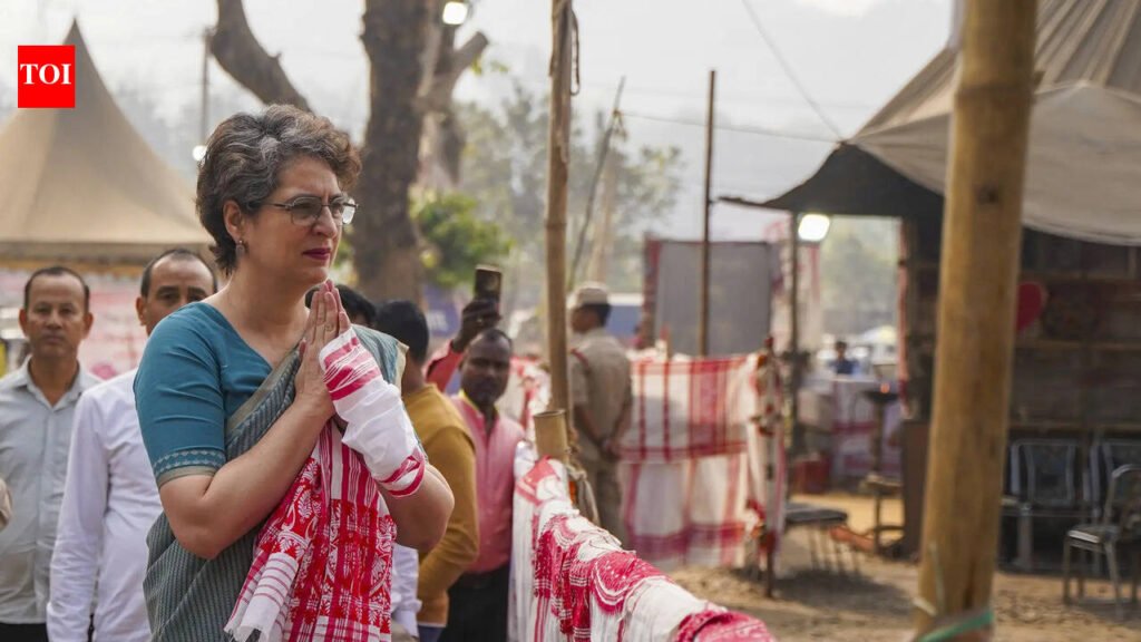 Remarks against Gaurav’s kin false, CM should focus on devpt: Priyanka | Guwahati News