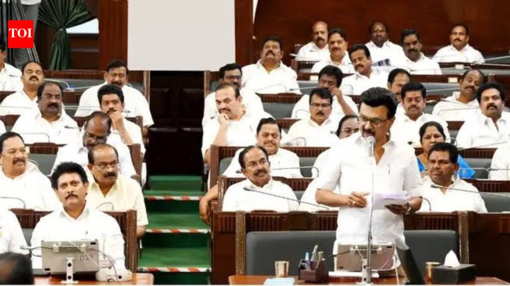 CM thanks EPS, governor in assembly; says he would return to power | Chennai News