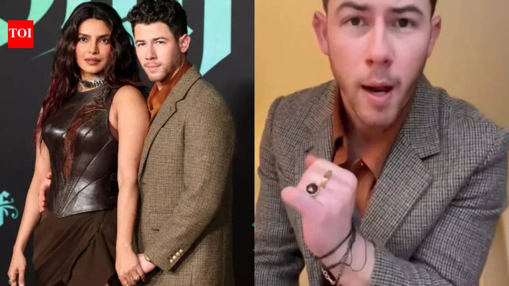 Nick Jonas wears mangalsutra bracelet in video, Priyanka Chopra fans say ‘Jiju is the best’- WATCH |