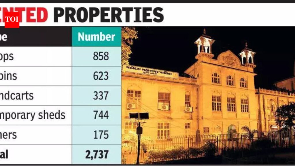 Vadodara Municipal Corporation: VMC has no record of properties it rented out before 1983 | Vadodara News