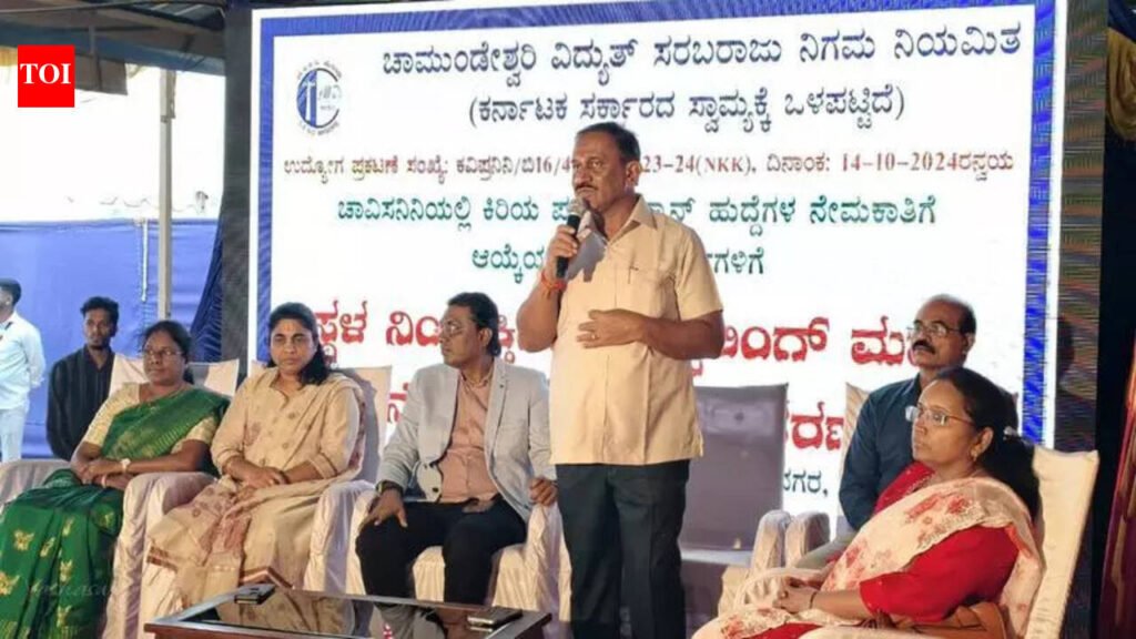 Work honestly, serve people well: CESC chief to recruits | Mysuru News