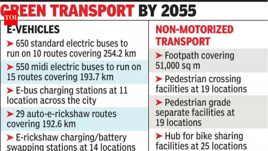 Mobility plan for city targets pollution-free transport | Jaipur News