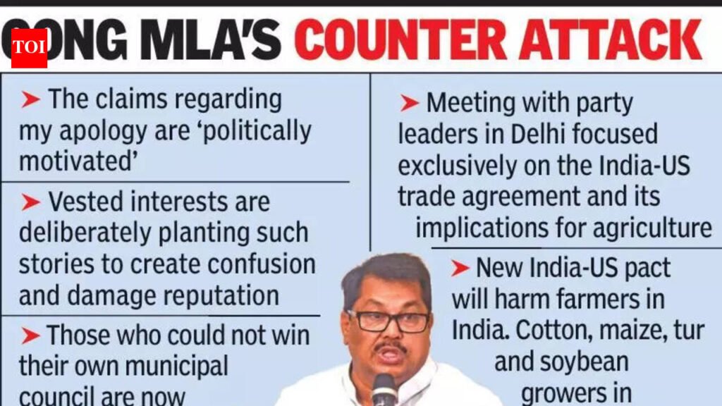 Chandrapur mayoral fiasco: Did nothing wrong, won’t apologise, says Wadettiwar | Nagpur News