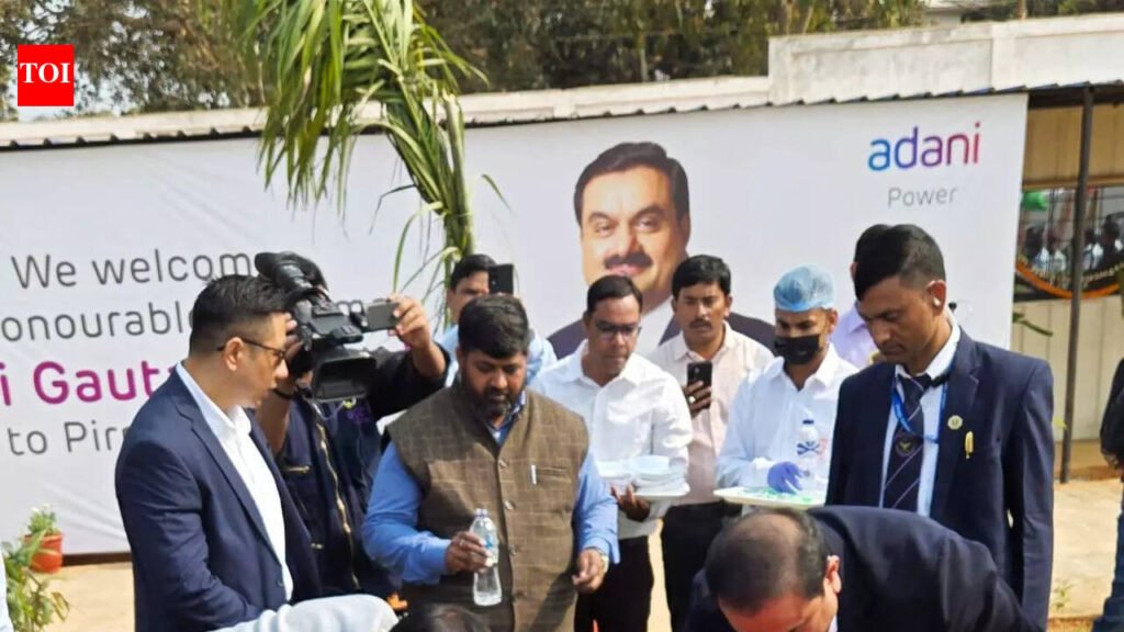 Adani visits site as Rs30,000-crore thermal power project gathers pace in Bhagalpur | Patna News