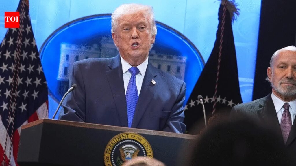 ‘So it’s a loss then?’: Moment Donald Trump learnt of Supreme Court’s tariff blow mid-meeting